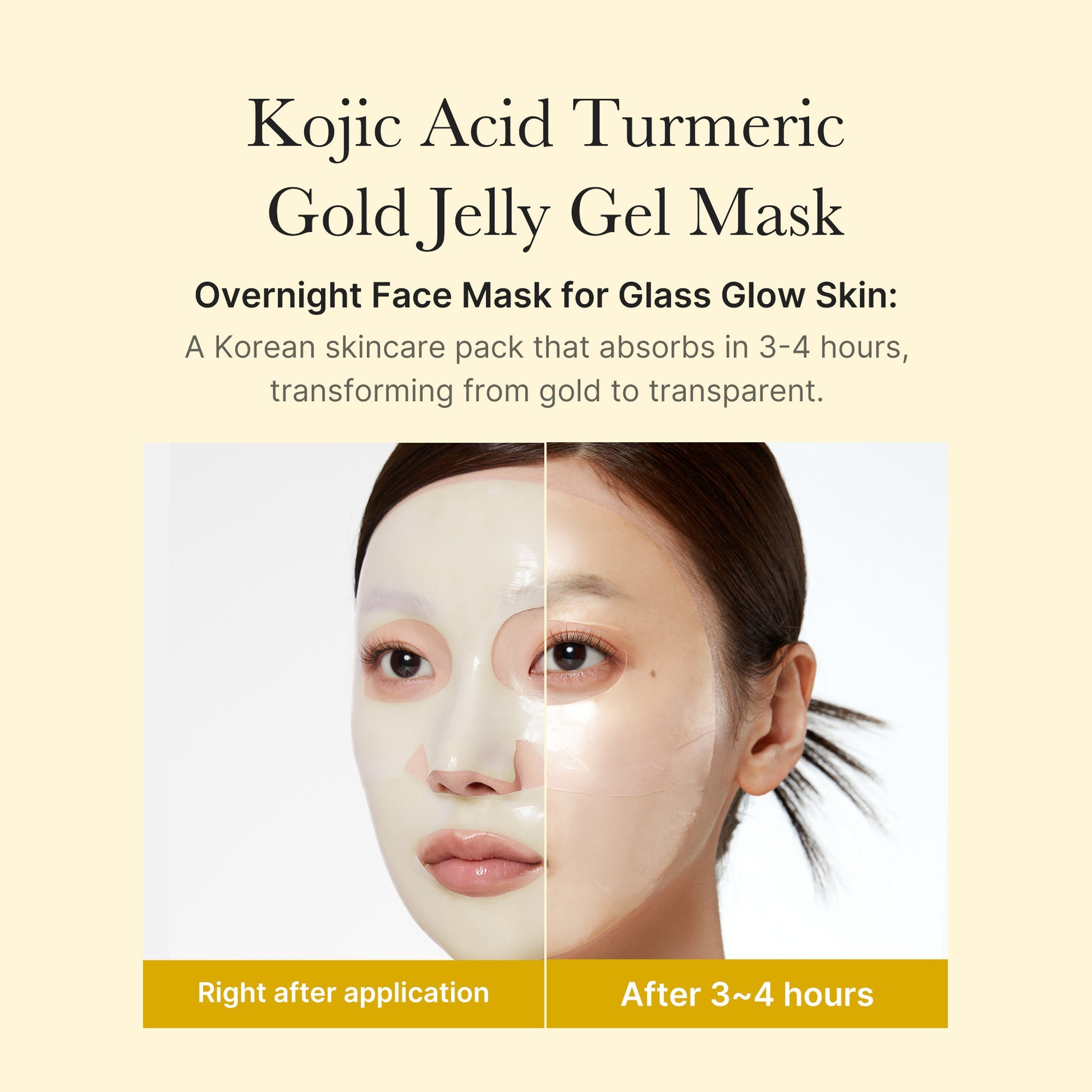 Medicube Kojic Acid Turmeric Gel Mask Sheet 28 gm