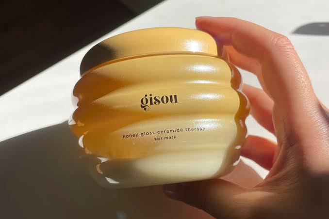 Gisou honey gloss ceramide therapy hair mask 75ml