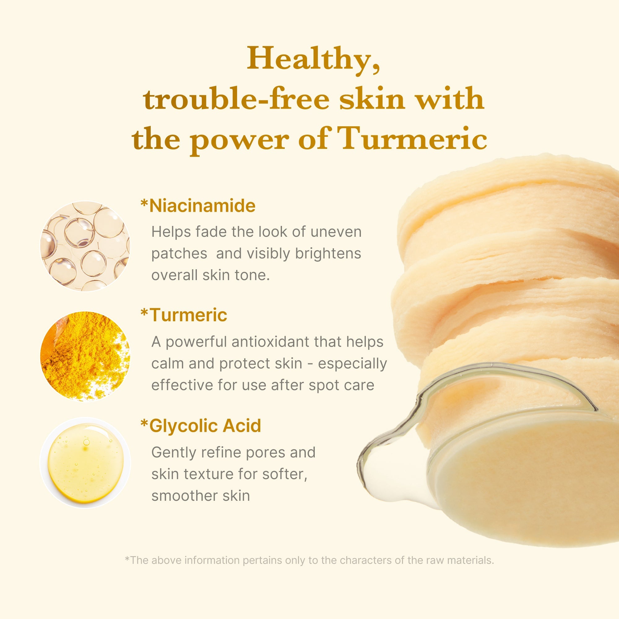 Medicube Kojic Acid Turmeric Pad 160ml ( 70Pads )