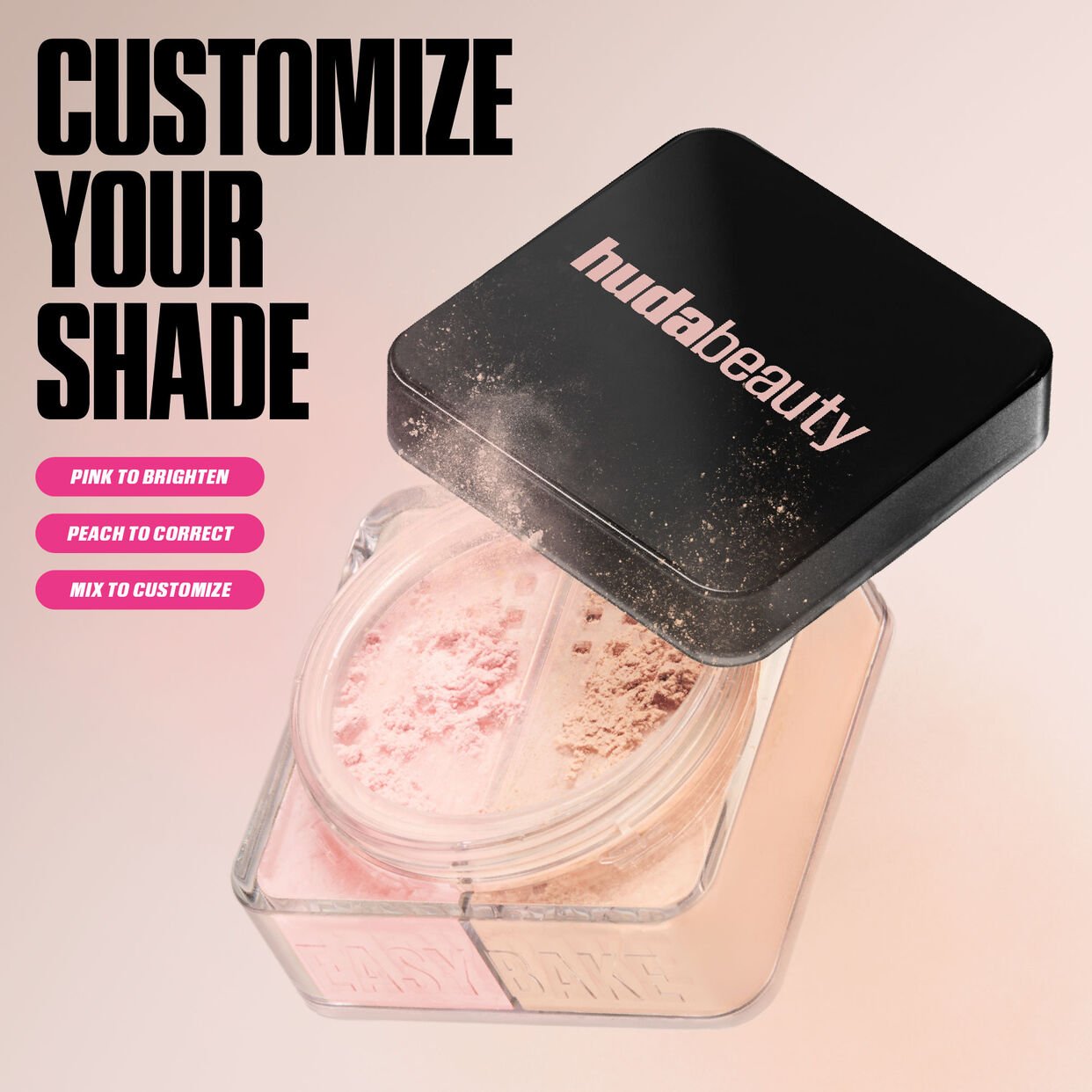 Huda beauty loose powder duo