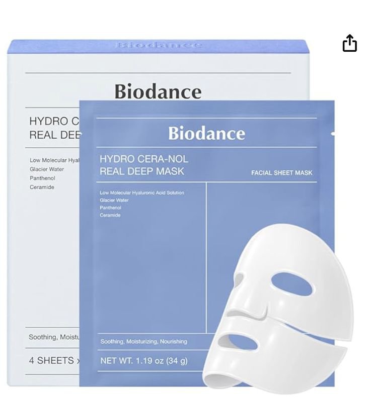 Biodance hydro cera-nol real deep mask