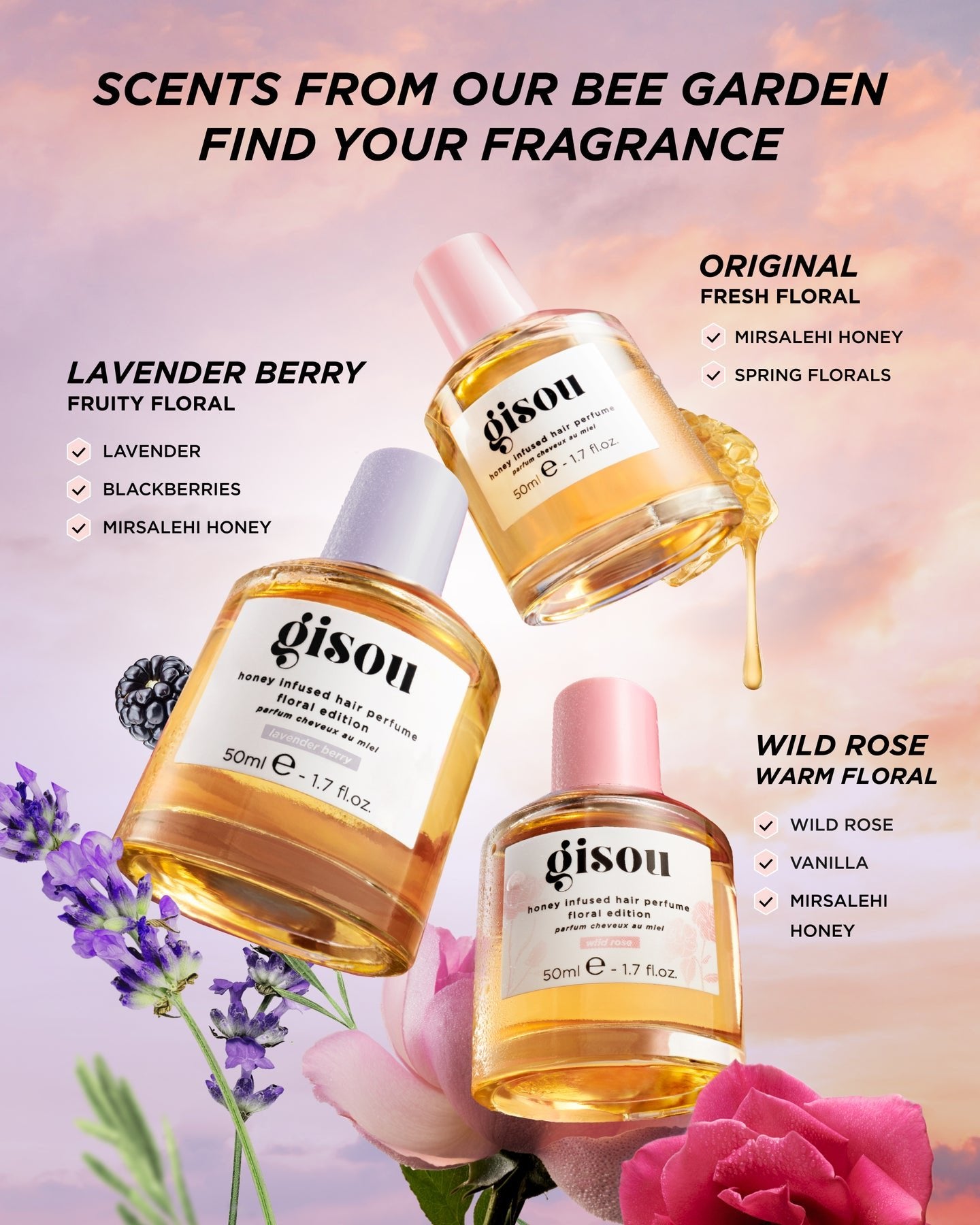 Gisou hair perfume