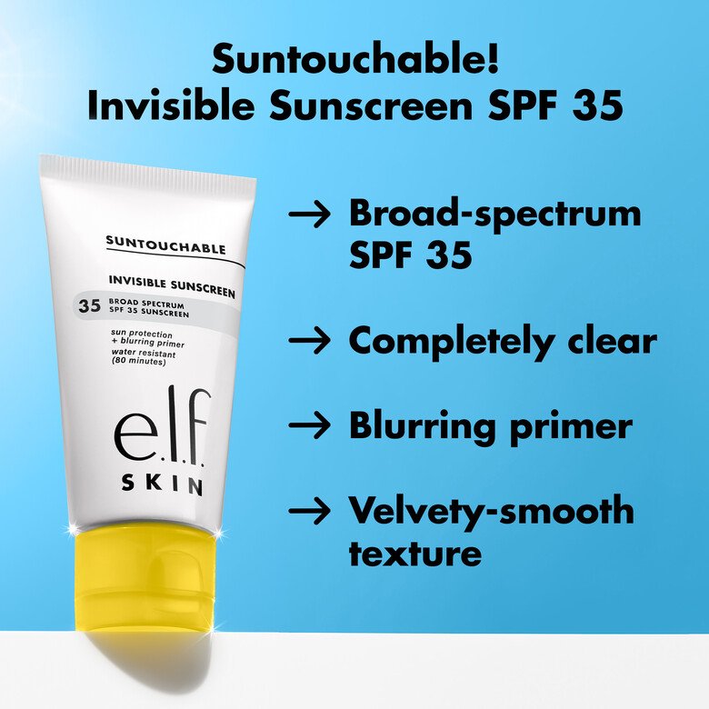 elf Suntouchable Invisible Sunscreen SPF30 mini
