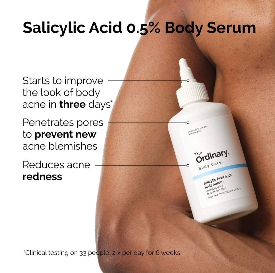 The ORDINARY SALICYLIC ACID 0.5% BODY SERUM 240 ML