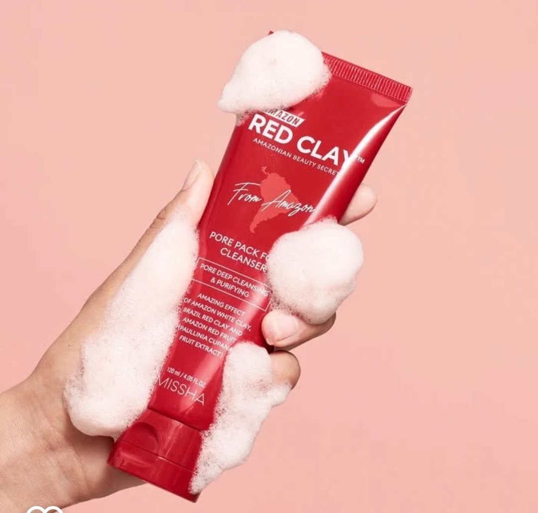 MISSHA RED CLAY CLEANSER