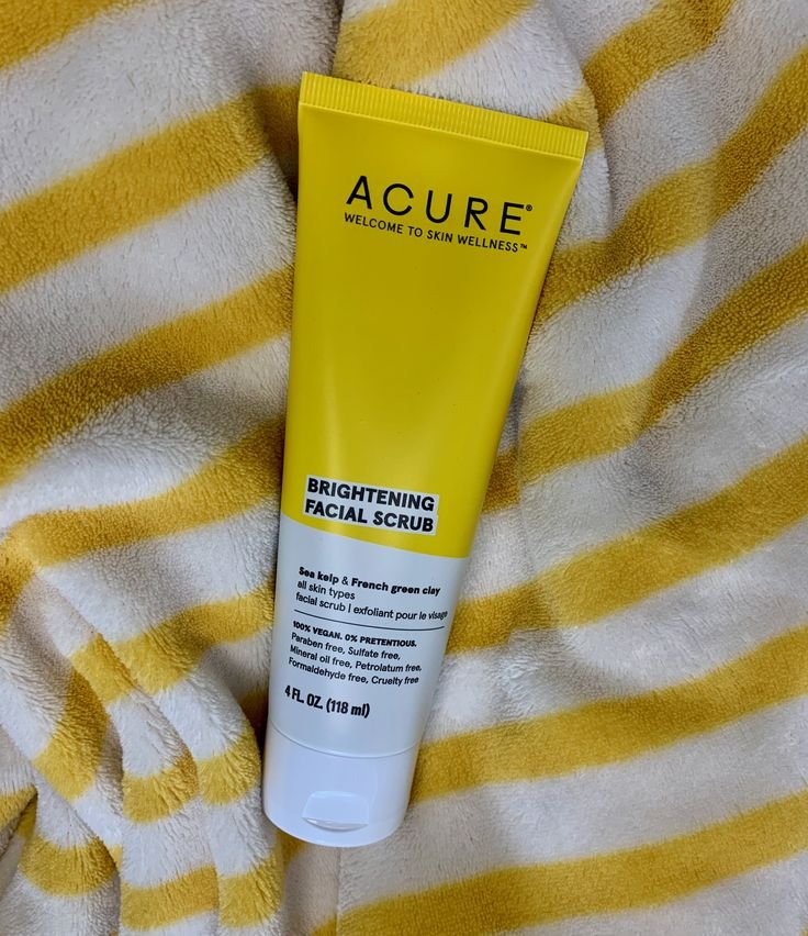 Acure Brightening Facial Scrub 118ml