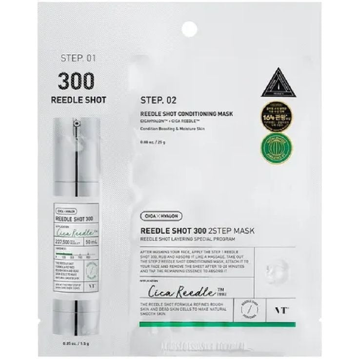 Vt Reedle Shot 300. 2 Step sheet mask