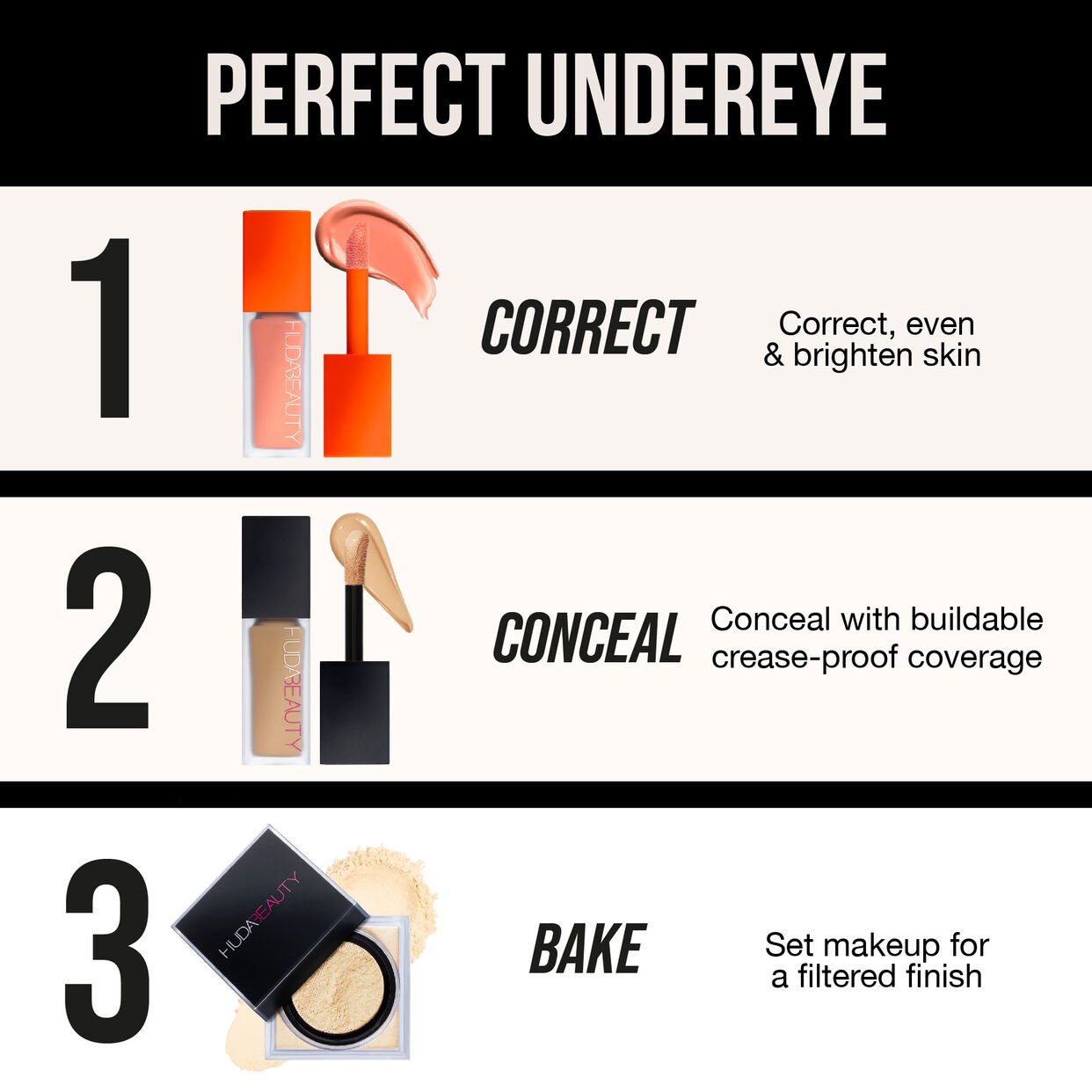 HUDA BEAUTY Easy Bake Loose Baking & Setting Powder