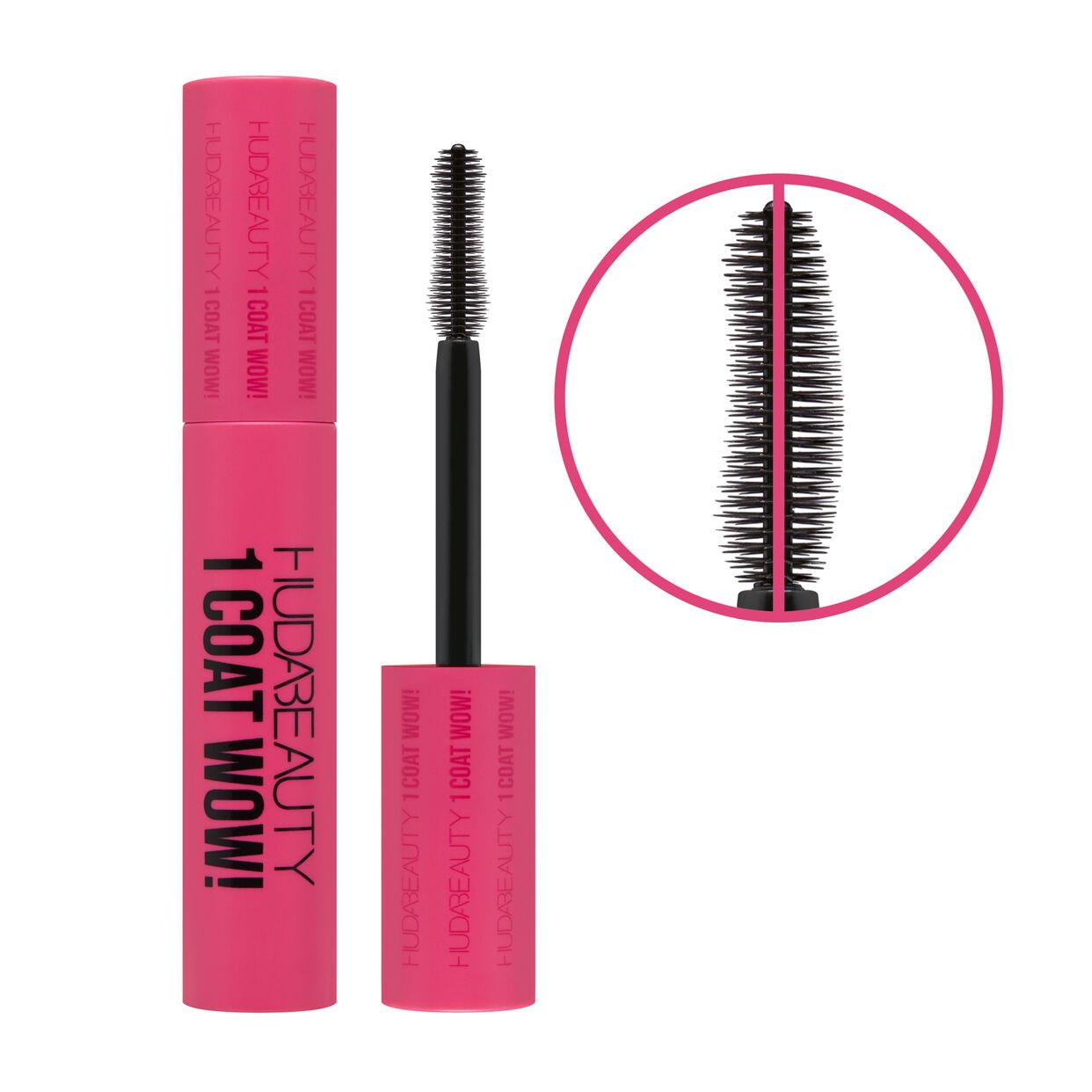 HUDA BEAUTY ONE COAT WOW MASCARA