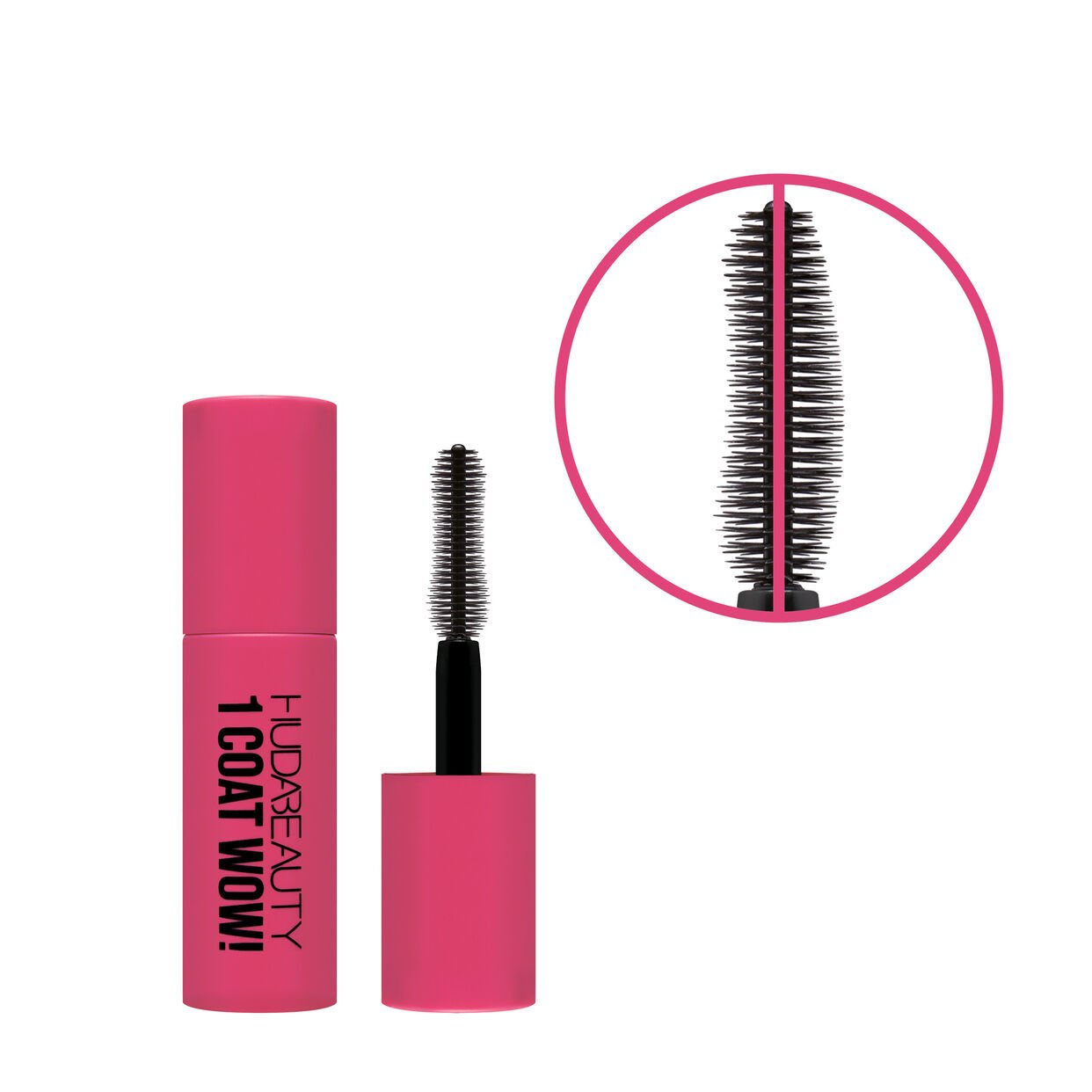 HUDA BEAUTY ONE COAT WOW MASCARA