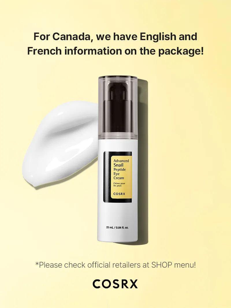 Cosrx Advanced Snail Peptide Eye Cream 25 ML
