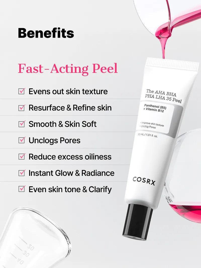 Cosrx The AHA BHA PHA LHA 35 Peel 30 ML