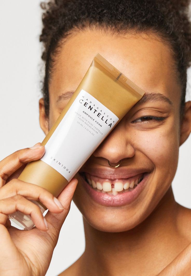 Skin 1004 Centella Ampoule Foam Cleanser.