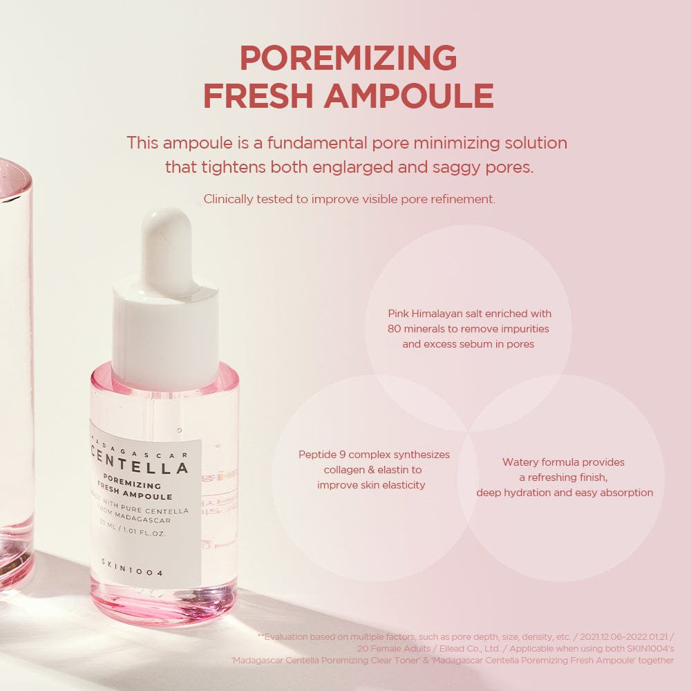SKIN 1004 CENTELLA AMPOULE KIT 4PCS