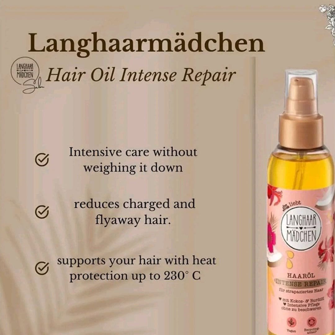 Balea Langhaar Madchen Hair Oil 150 ML