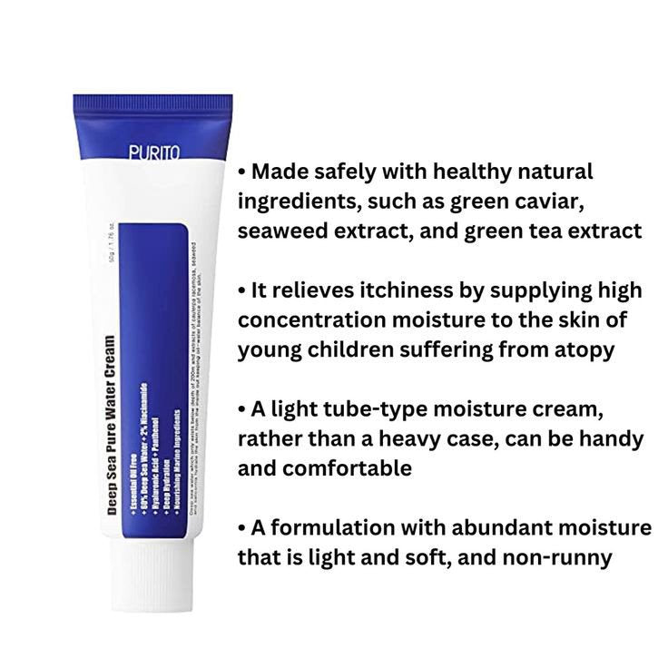 Purito Deep Sea Pure Water Cream 50gm