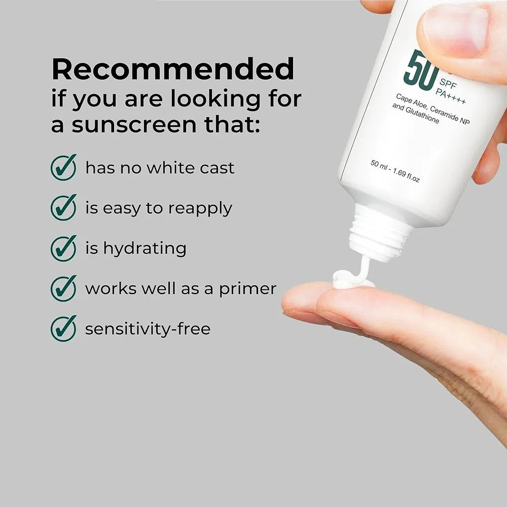 P.calm Water Barrier Sun Cream Spf 50 + PA++++ 50 ml