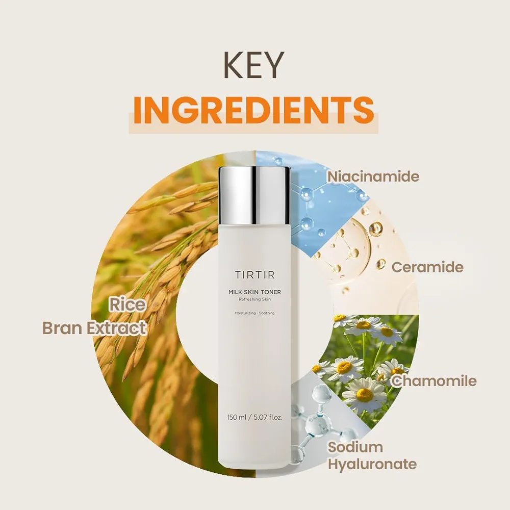 TIRTIR Milk Skin Toner Refreshing Skin