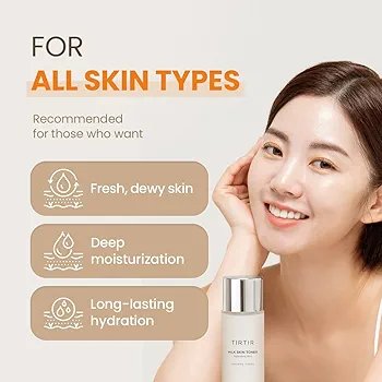 TIRTIR Milk Skin Toner Refreshing Skin