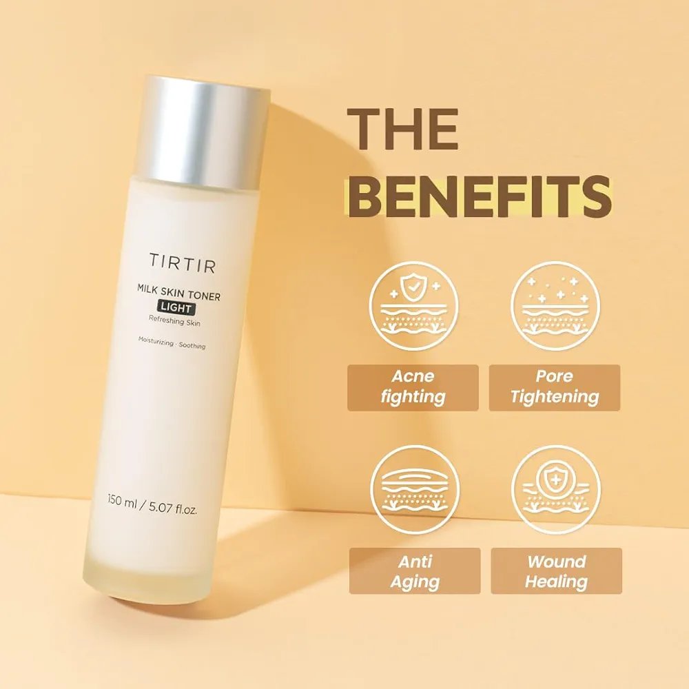 TIRTIR Milk Skin Toner Light Refreshing 150 ML