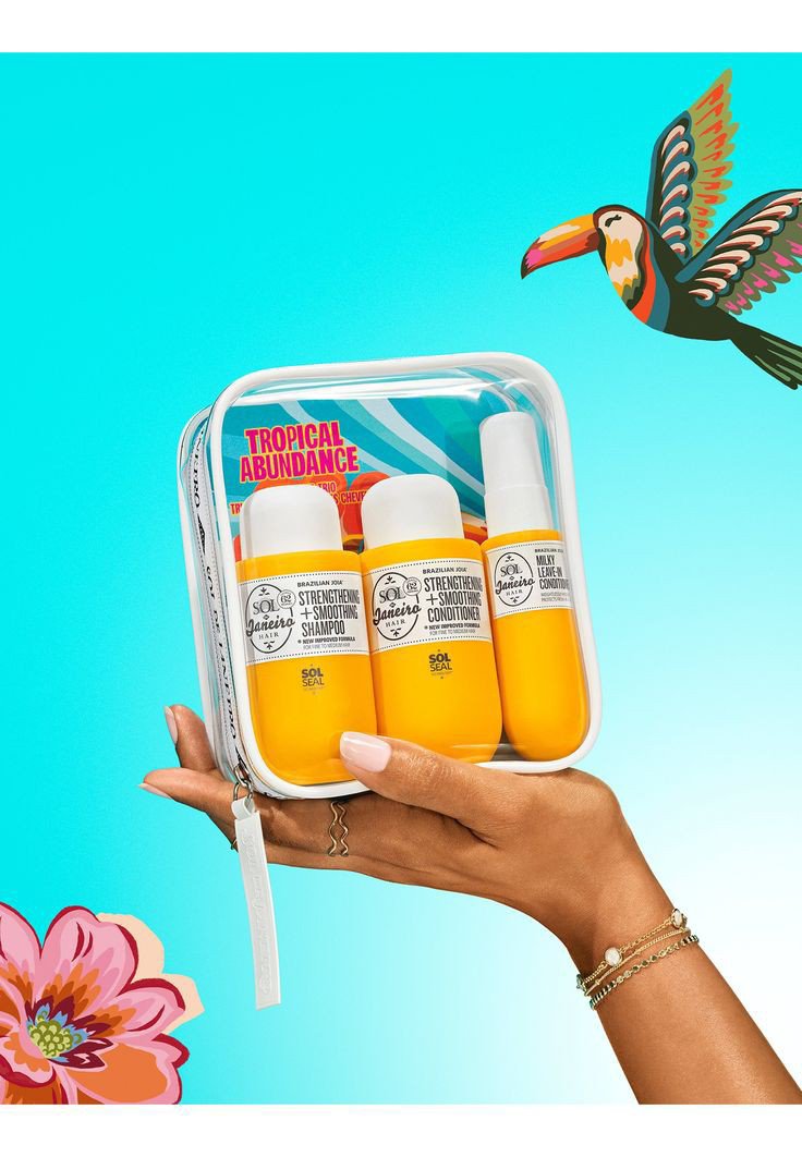 Sol De Janeiro Tropical Abundance Hair Repair Trio Kit