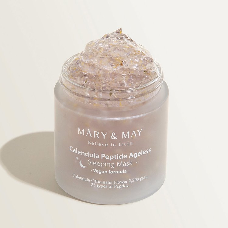 Mary & May Vegan Calendula Peptide Ageless Sleeping Mask 110g