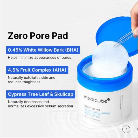 Medicube Zero Pore Toner Pad 155g (70Pads)