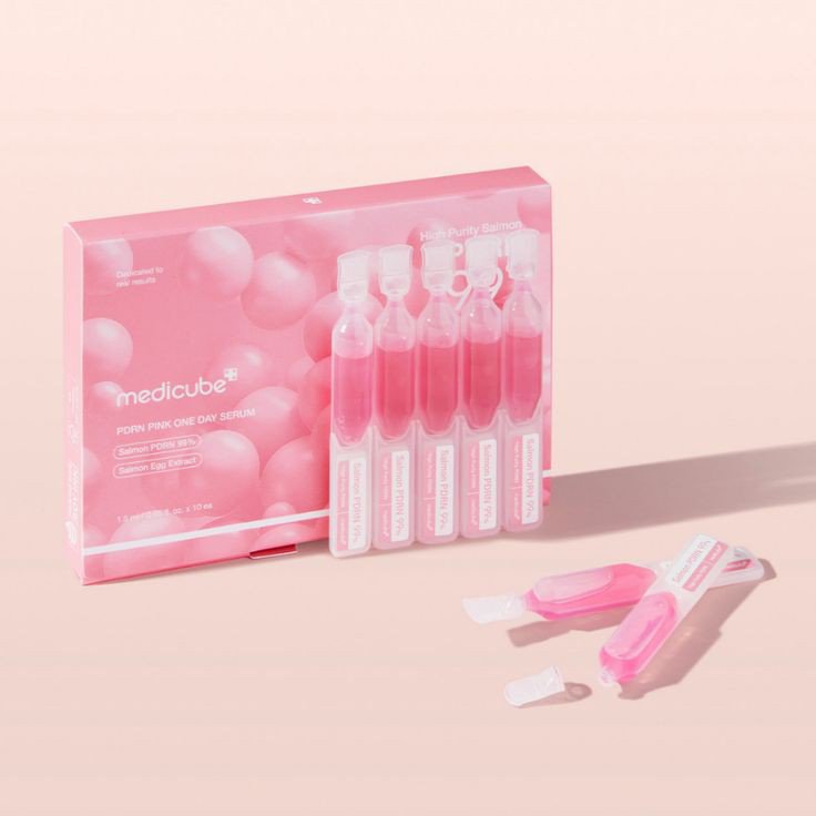 Medicube PDRN Pink One Day Serum Ampoules (10 AMP) 10* 1.5ml