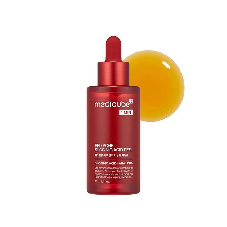 Medicube 1 Min Red Acne Succinic Acid Peel 40g