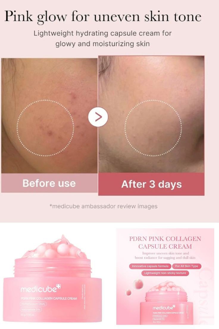 Medicube PDRN Pink Collagen Capsule Cream 55gm