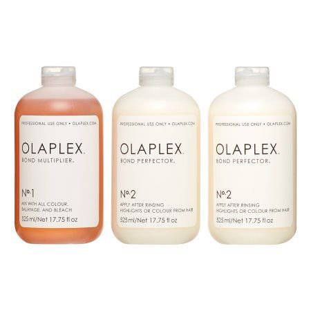 Olaplex Salon Intro Kit ( 1Peice No1 + 2 Peices NO2 ) 525 ml Each