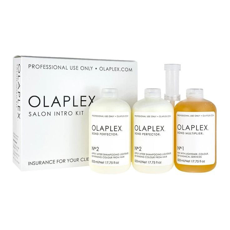 Olaplex Salon Intro Kit ( 1Peice No1 + 2 Peices NO2 ) 525 ml Each