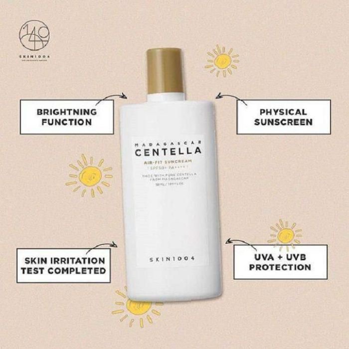Skin 1004 Centella Air-Fit SunCream Plus SPF50+ PA ++++