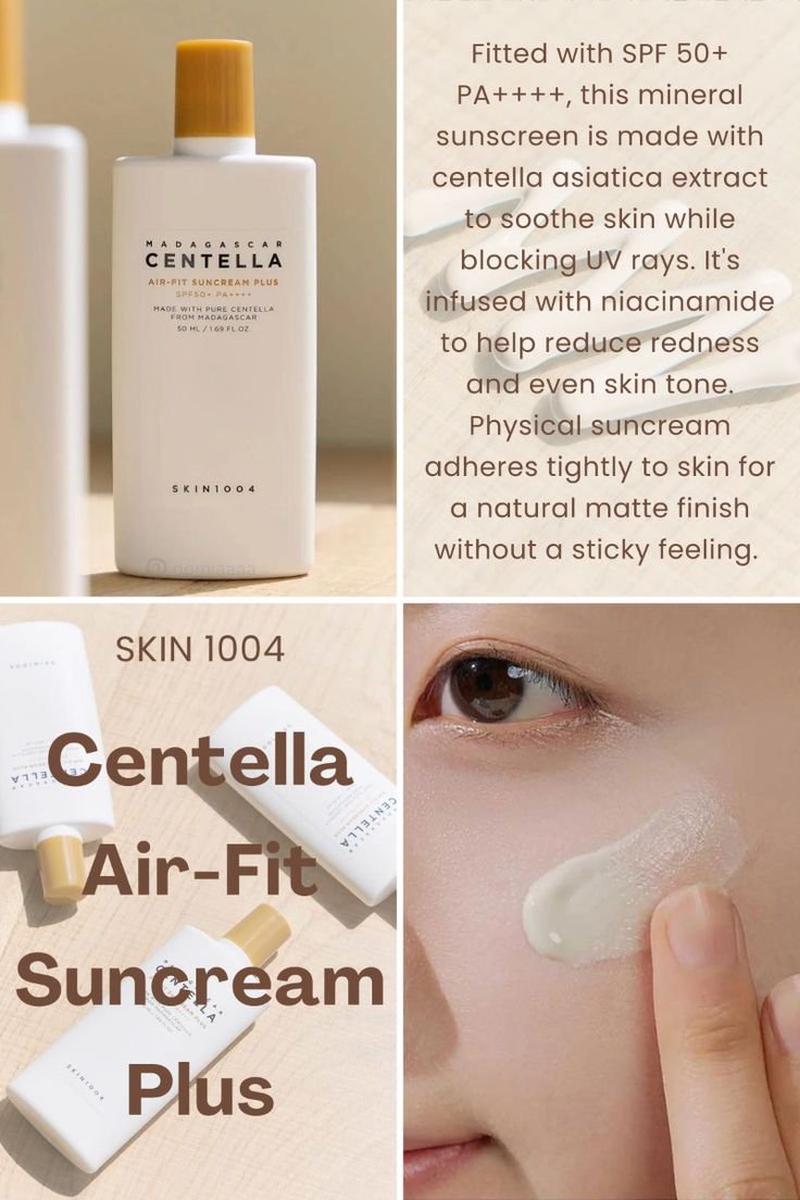 Skin 1004 Centella Air-Fit SunCream Plus SPF50+ PA ++++