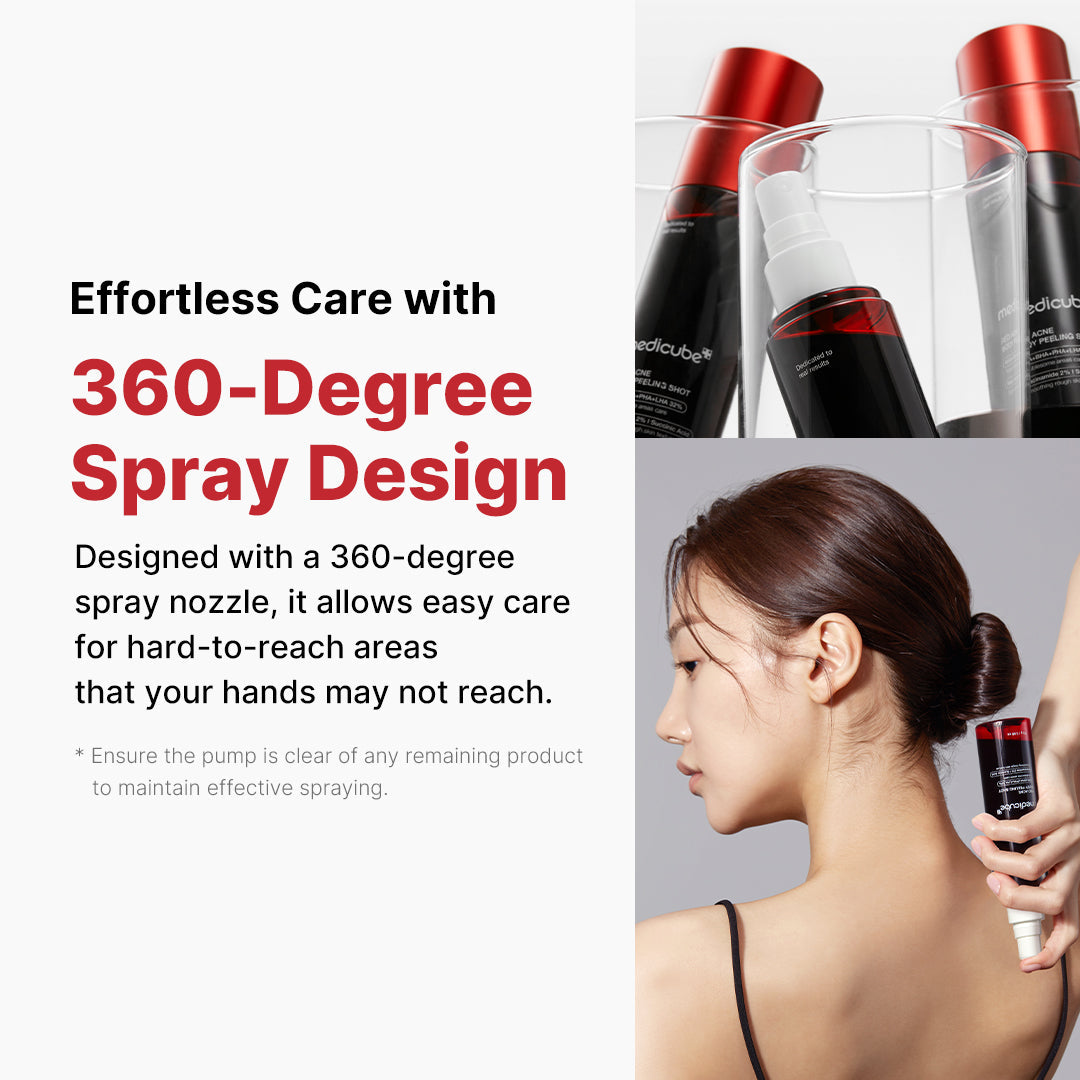 Medicube Red Acne Body Peeling Shot 110gm