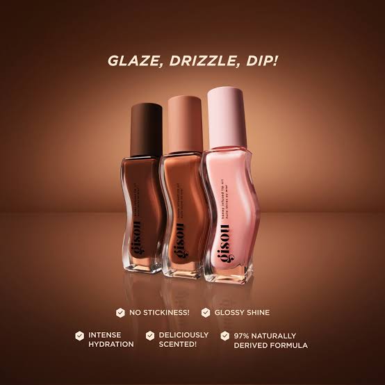 Gisou glazed lips trio
