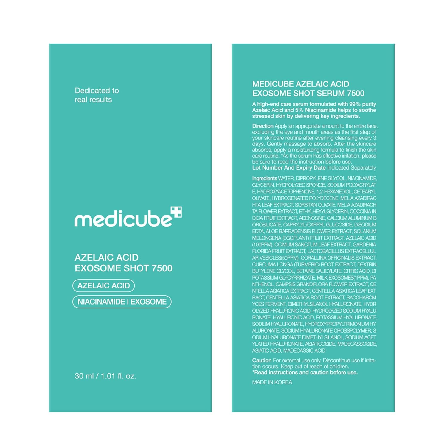 Medicube Azelaic Acid Exosome Shot 7500 30 ml