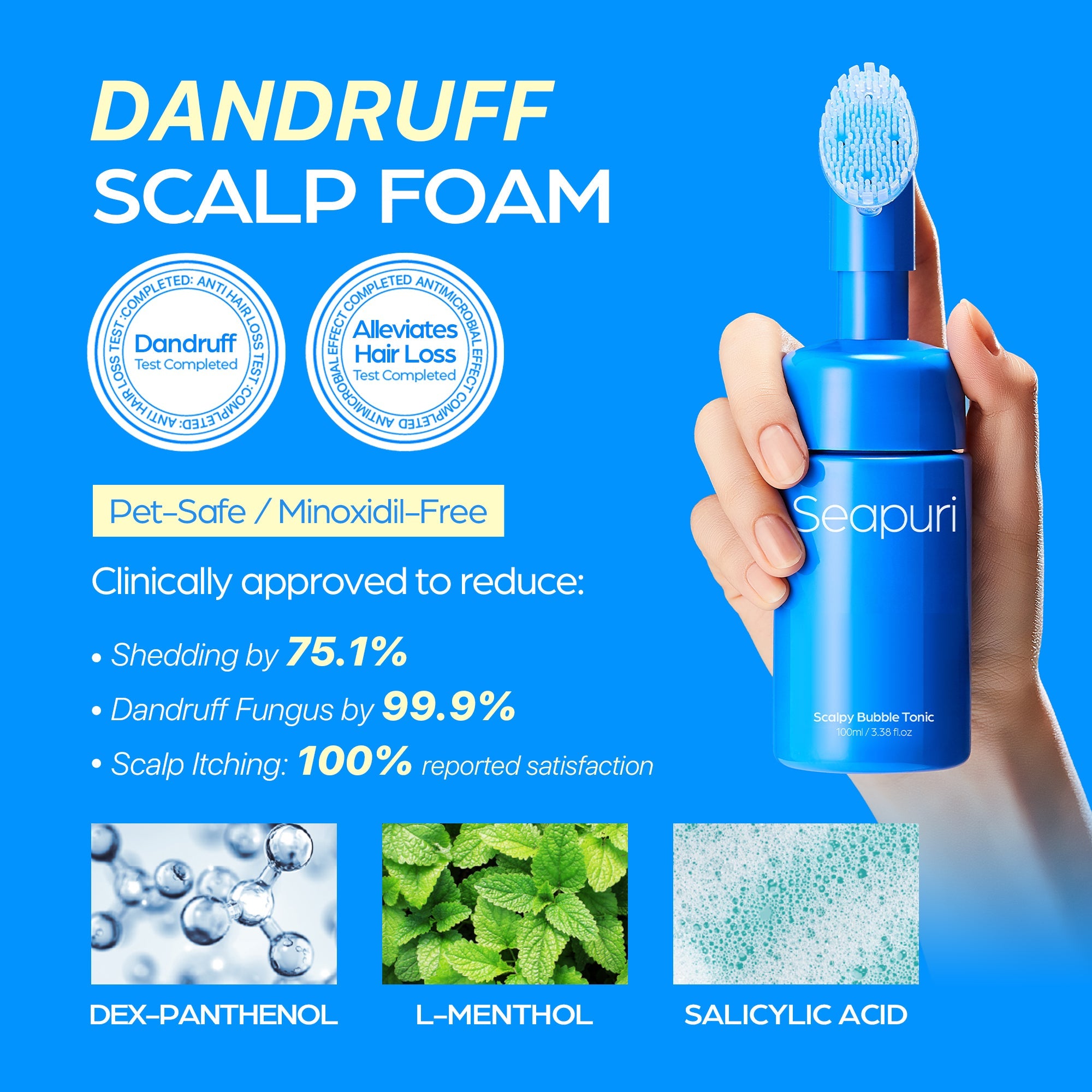 Seapuri Scalpy Bubble Tonic 100 ml