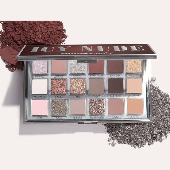 HUDA BEAUTY ICY NUDE EYESHADOW PALETTE