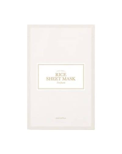 I'm from rice sheet mask