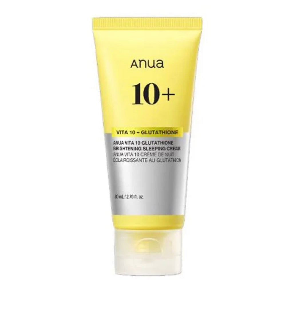 Anua Vita 10 + Glutathione Brightning Sleeping Cream 80ml