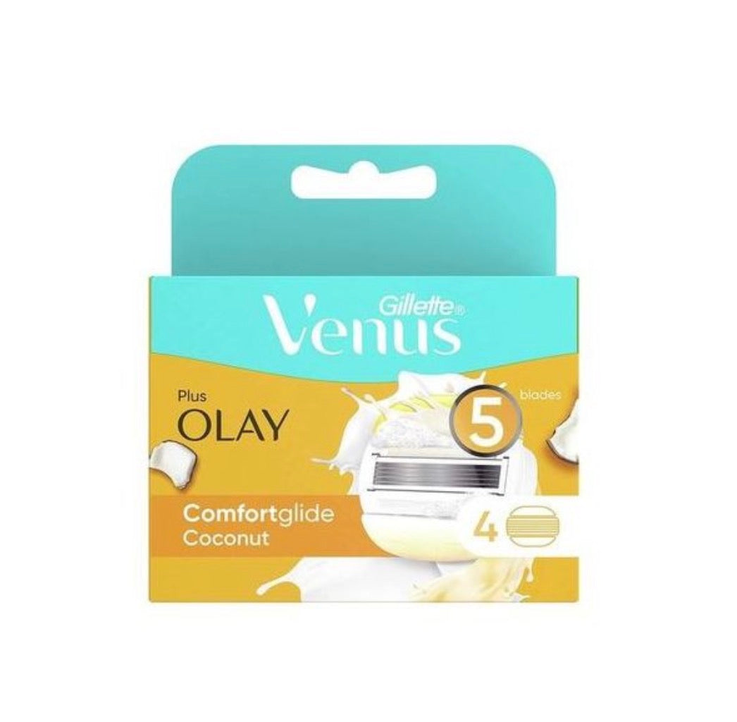 Gillette Venus + Olay Comfortglide Coconut Scent refill cartridge - 4pcs