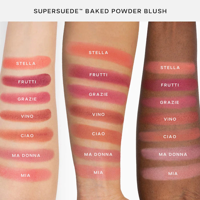 Saie SuperSuede™ Radiant Talc-Free Baked Powder Blush