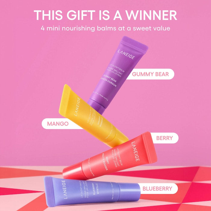 Laneige Glowy Lip Minis [4 pieces]