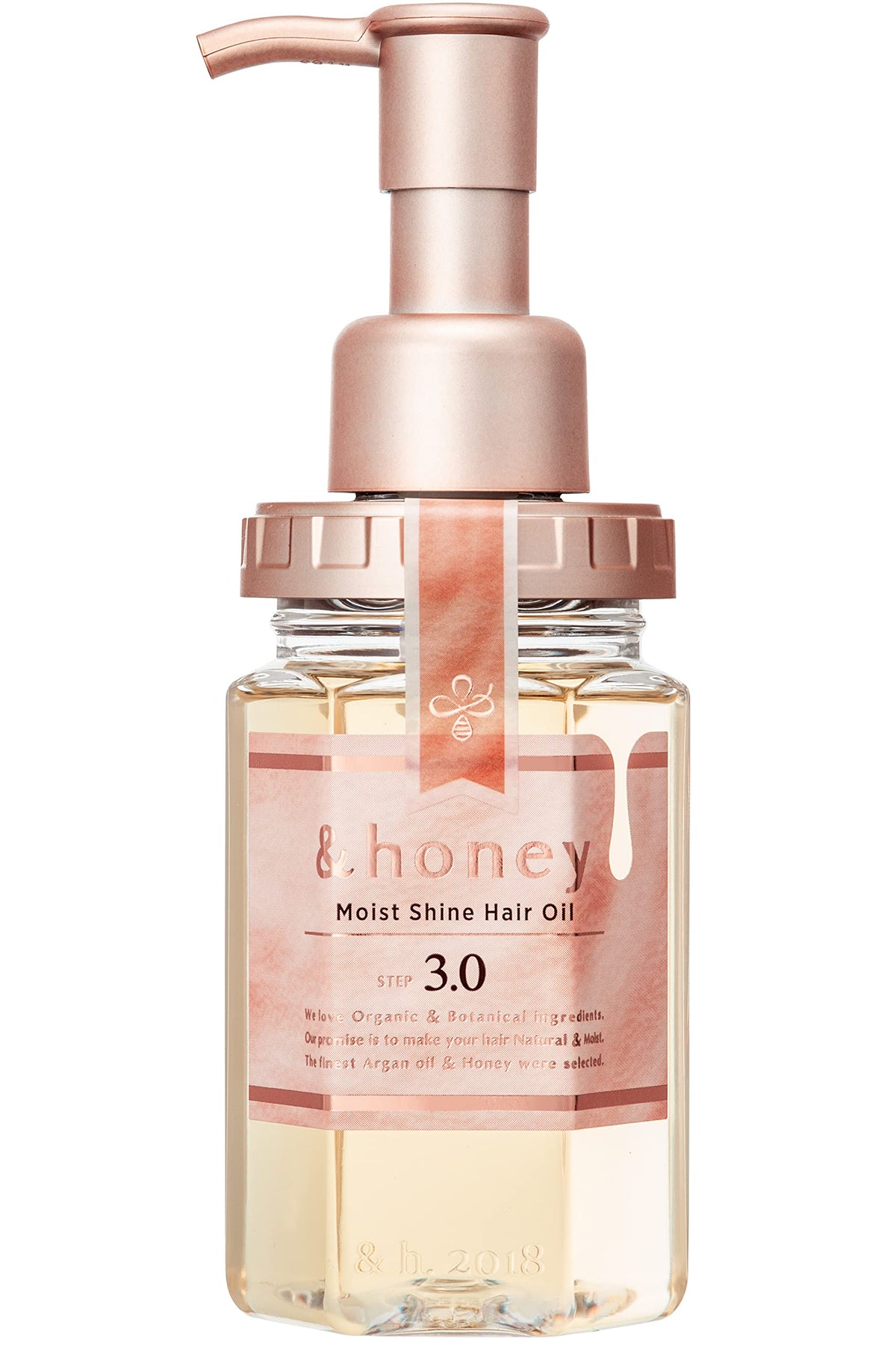 Honey Moist Shine Hair Oil Step 3