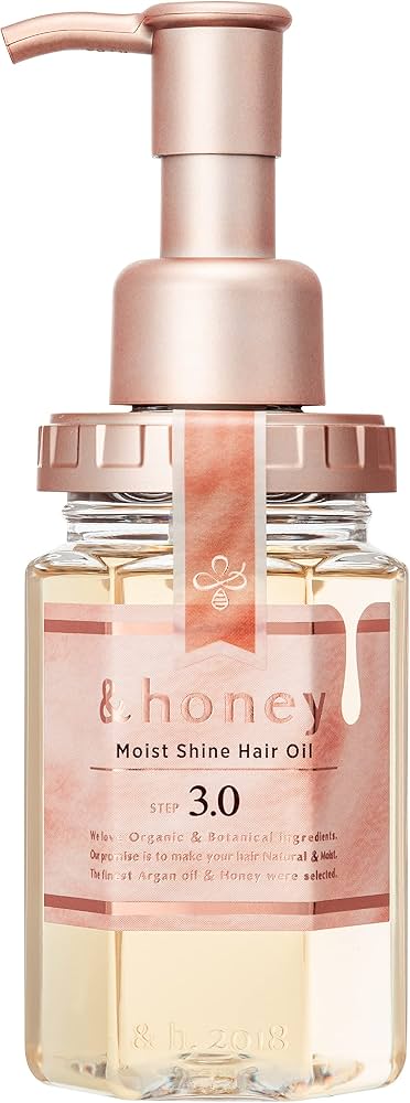 Honey Moist Shine Hair Oil Step 3