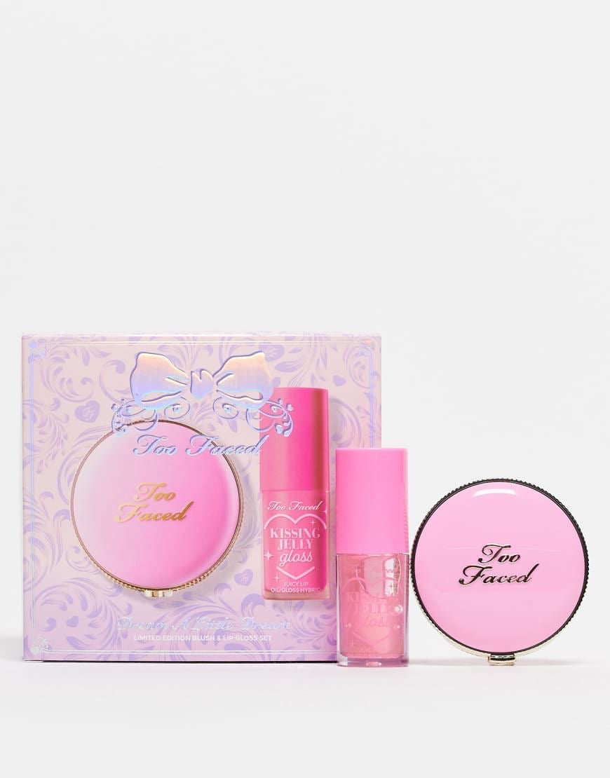 Too faced Dream A Little Dream: Blush & Lip Gloss Set