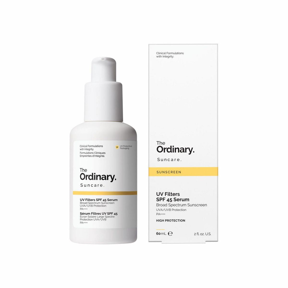 The Ordinary sunscreen uv filters spf 45 serum
