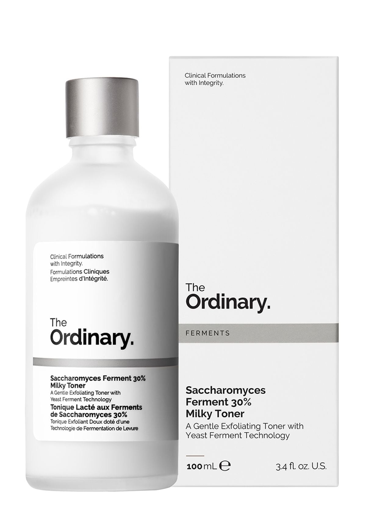 The ordinary saccharomyces ferment 30% milky toner