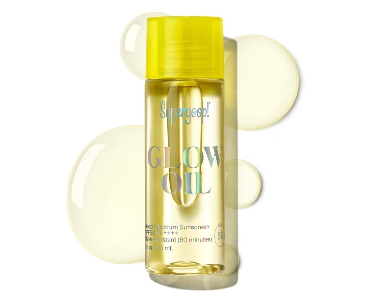 Supergoop All Day Glow SPF set